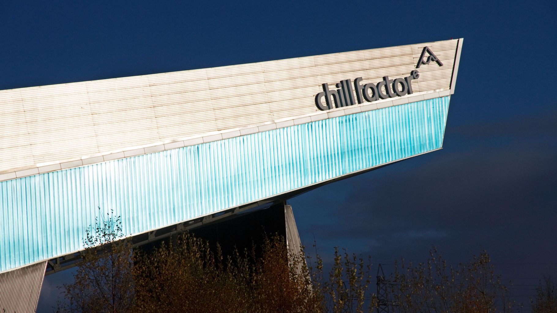 Storm Barra damages part of Chill Factore building